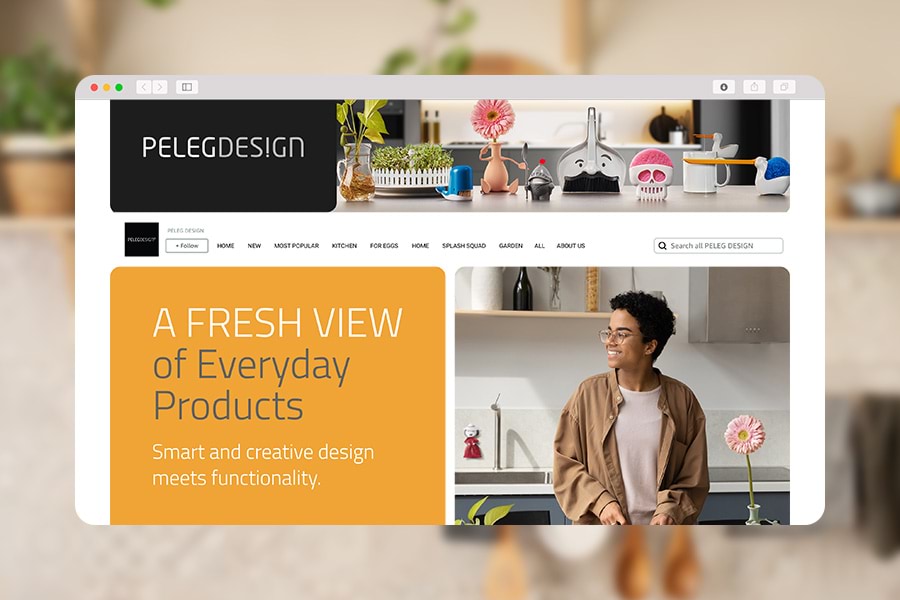 Bright kitchen accessories to liven up your home are featured at the conclusion on Amazon storefront