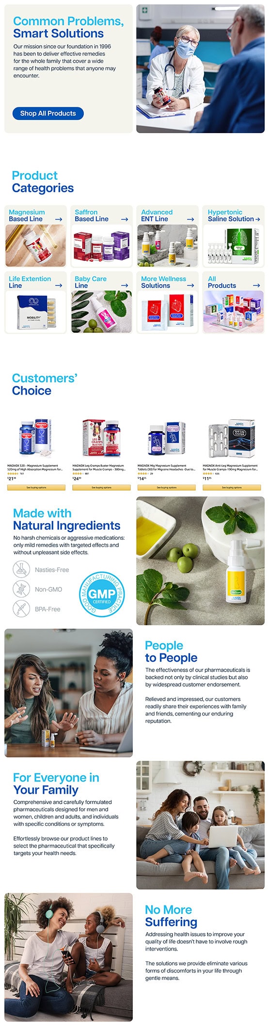 Vibrant homepage design for a wellness supplements brand Storefront creatively crafted in amazon brand storefront